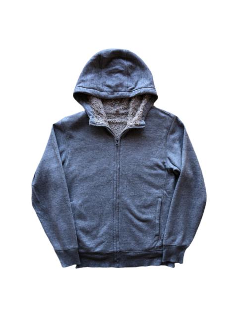 Other Designers Uniqlo - Uniqlo Sherpa Fleece Zipper Sweater Hoodie