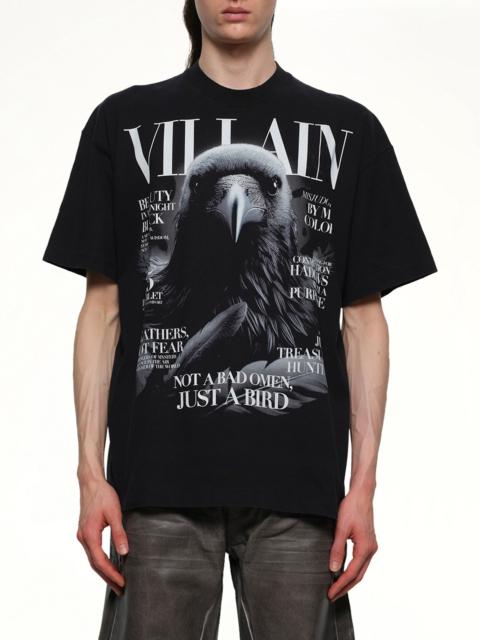 doublet Villain Cover Print T-Shirt in Black