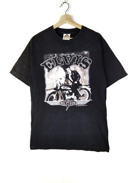 Other Designers Band Tees × Vintage - Vintage Elvis Presley Full Print Crewneck Tshirt