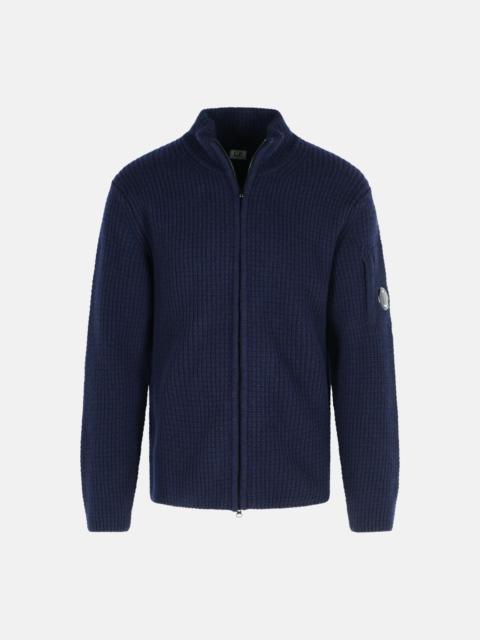 C.P. Company NAVY WOOL BLEND SWEATER