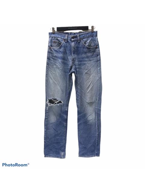 Other Designers Levi's × Levi's Vintage Clothing - Vintage 80s Levis 505 OrangeTabs Distressed Jeans