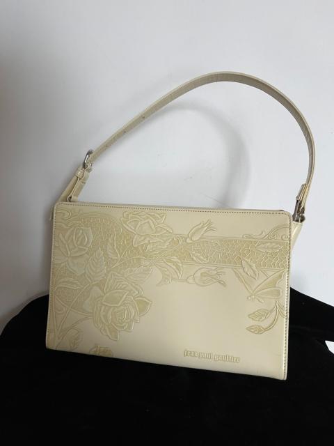 Jean Paul Gaultier Jean Paul Gaultier Ivory Gun Flower Underarm Bag