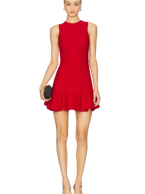 Fleur du Mal Dropped Waist Knit Corset Dress