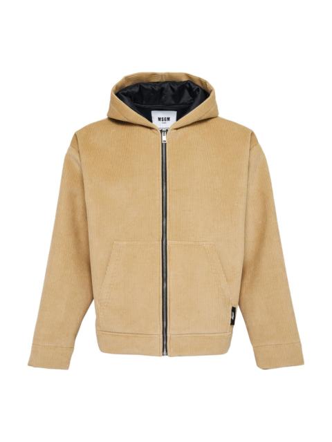 MSGM Giubbin Zip Up Jacket