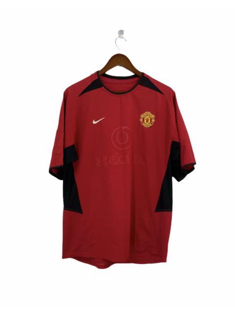 Nike Vintage Nike Manchester United Jersey Vodafone Design