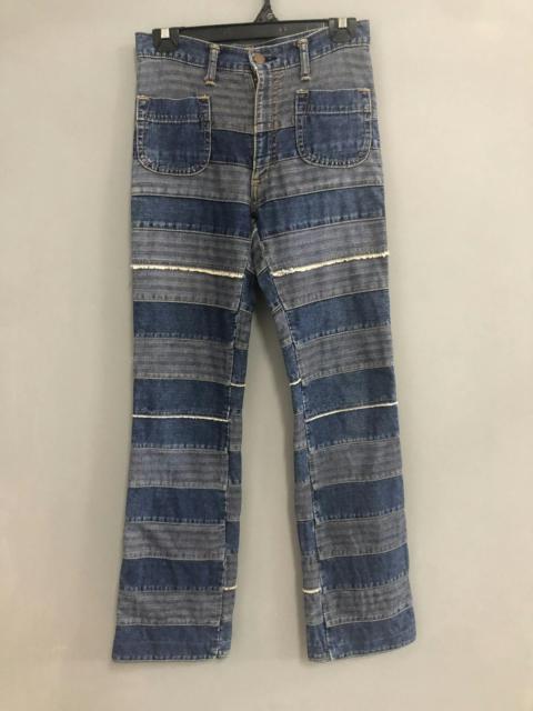 HYSTERIC GLAMOUR Denim Pants Hagi Japan Patchwork