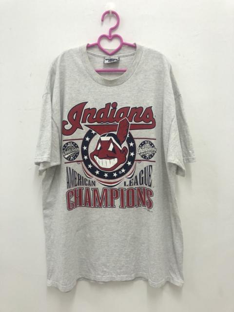 Other Designers MLB - Vintage 90s CLEVELAND INDIANS American League Champion Tee