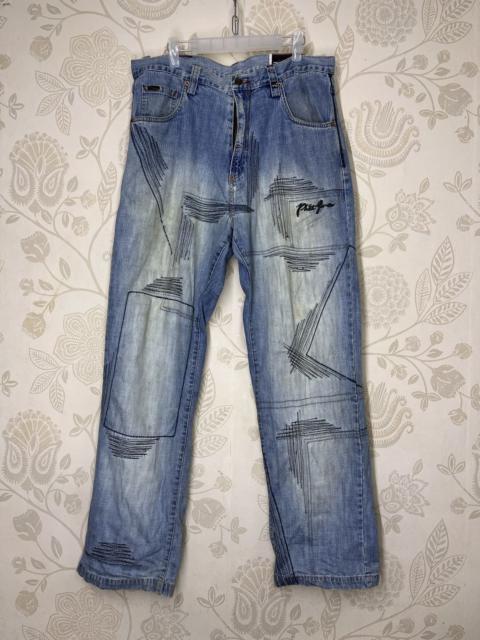 Other Designers Phat Farm × Vintage - Seditionaries Skategang Phat Farm Baggy Denim Jeans Vintage