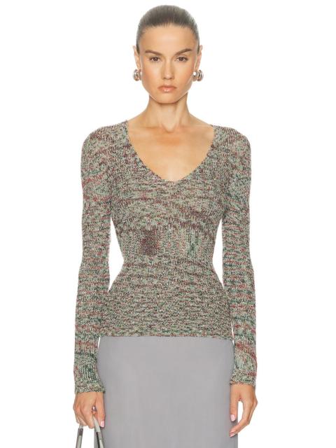 Missoni Deep V Neck Sweater