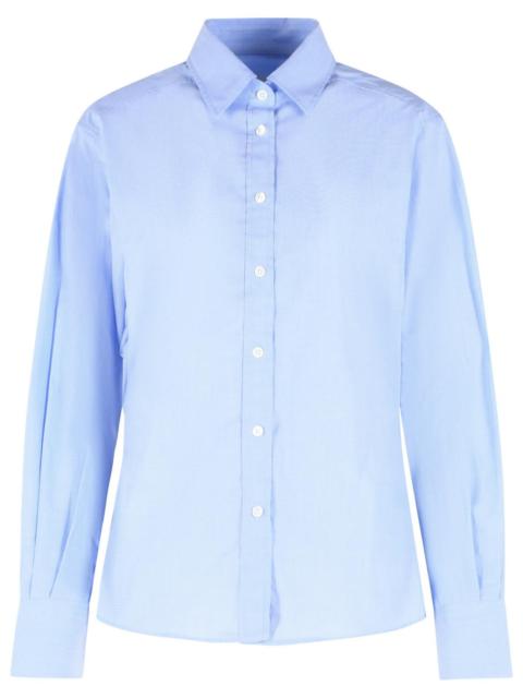 CLOSED Closed Light Blue Cotton Shirt Women