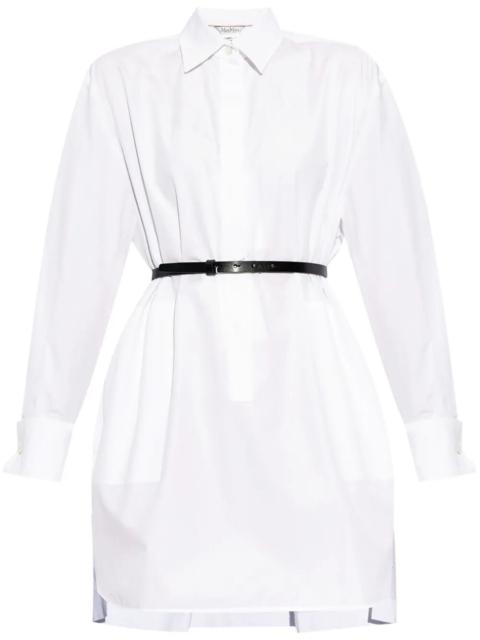 Max Mara ALCADE POPELINE OVERSIZED MINI DRESS