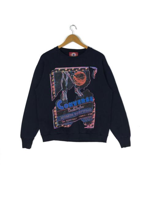 Other Designers Vintage - Vintage Converse Sweatshirt Basketball Tennis 90s Sportwear