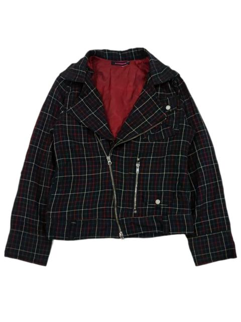 Other Designers Japanese Brand - RARE! ALGONQUINS SEDITIONARIES PUNK ROCKERS TARTAN JACKET