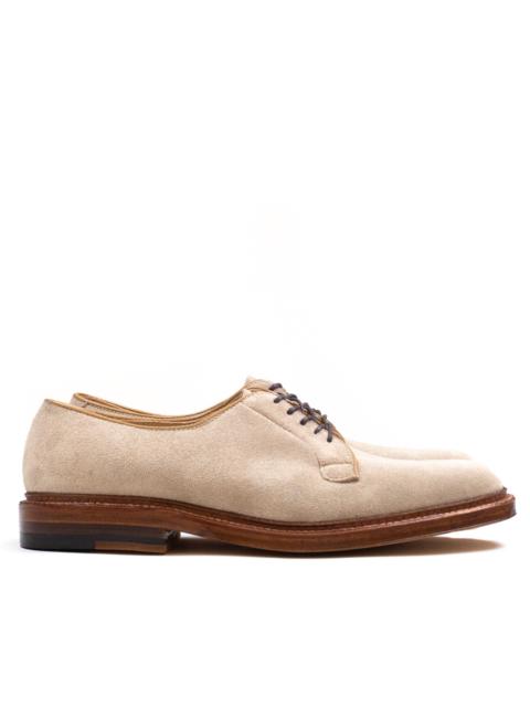 Alden Plain Toe Blucher Milkshake Suede