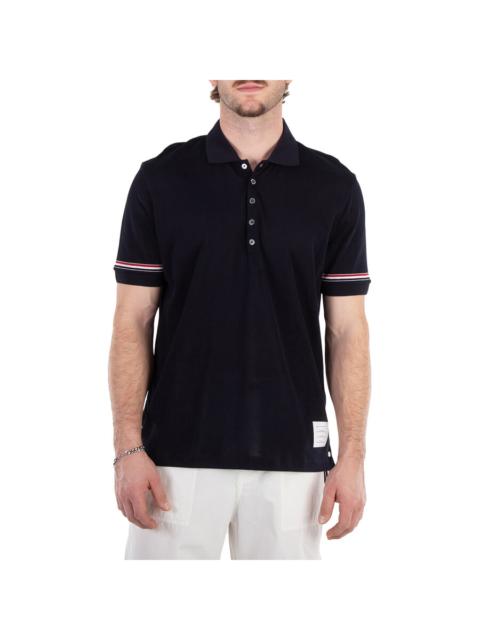 Thom Browne Thom Browne Short Sleeve Cotton Polo Shirt
