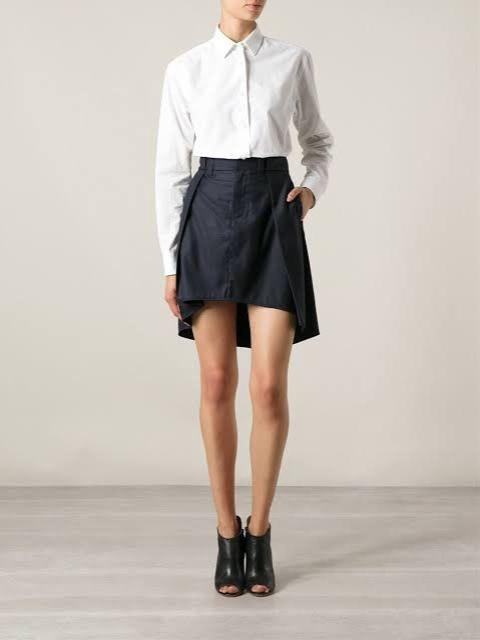 Maison Margiela Fall14 Wool Skirt
