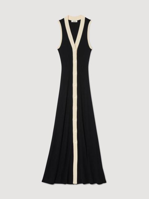 Sandro KNIT MAXI DRESS