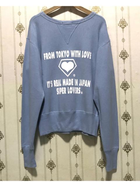 Other Designers Japanese Brand - Super Lovers From Tokyo With Love Crewneck sweatshirts