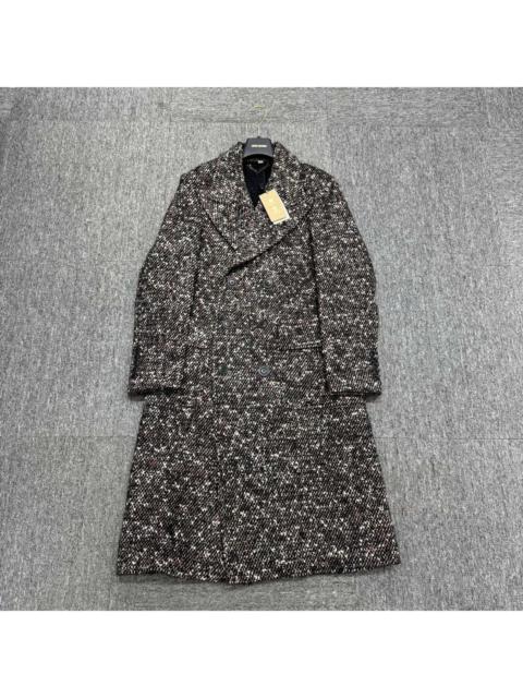 Burberry Tweed Knit Coat