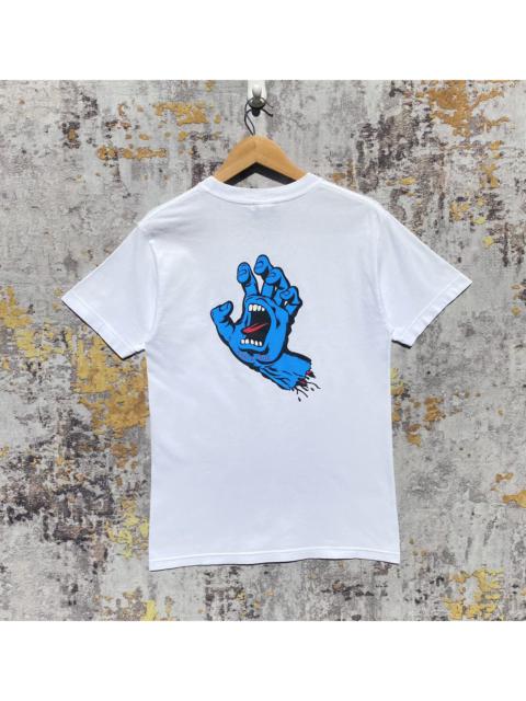 Santa Cruz Skateboards - Vintage Santa Cruz Speed Wheels Tee Backhit Santa Cruz Skate