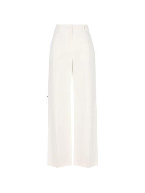 FENDI Fendi Logo-embroidered Trousers