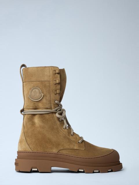 Moncler Vera Logo Patch Boots