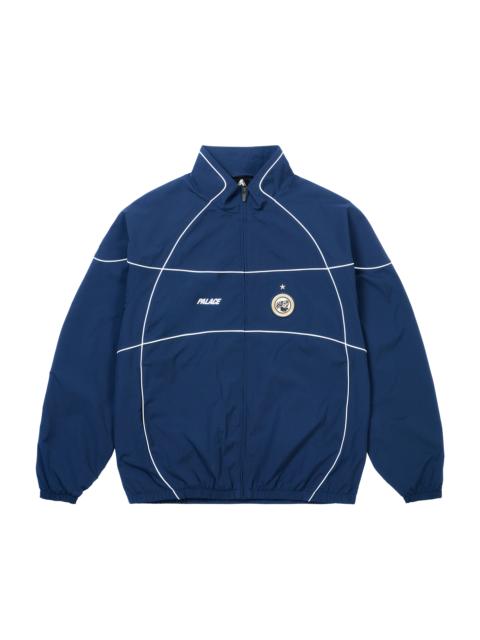 PALACE PRO TEAM PIPED SHELL JACKET NAVY