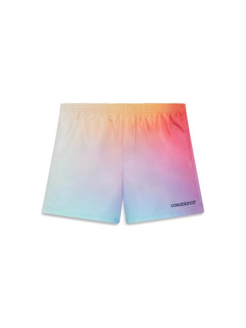 CASABLANCA Gradient Printed Swim Shorts