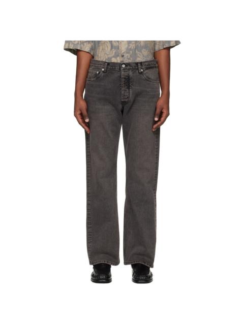 HOPE Black Relaxed Bootcut Jeans