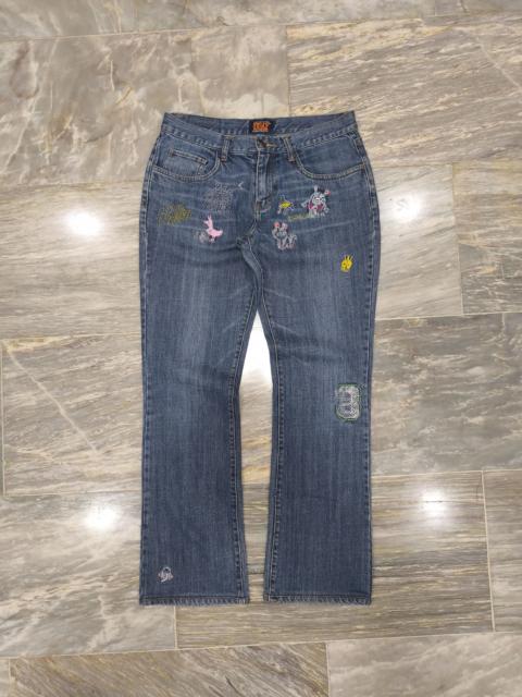 Other Designers Walter Van Beirendonck - Vintage W&LT Embroidery Design Jeans