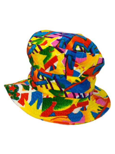 Comme Des Garçons AW01 Psychedelic Clown Velour Hat