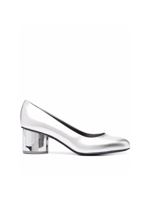 FERRAGAMO Ferragamo Womens Grey Pumps Heels