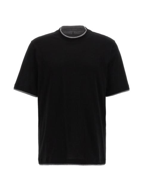 Brunello Cucinelli Double hem t-shirt
