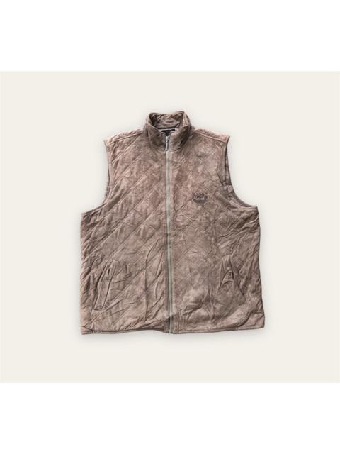 Other Designers Designer - MCM legere logo fleece vest jacket