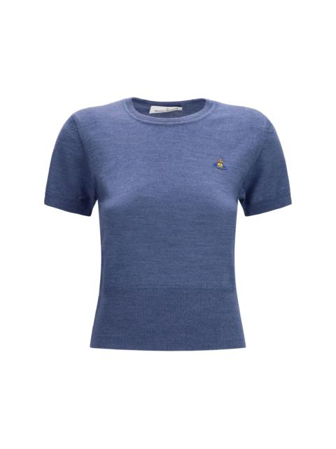 Vivienne Westwood Vivienne Westwood Bea Wool Top Denim Blue