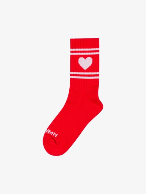 SPRWMN RED HEART LOGO LES CHAUSSETTES