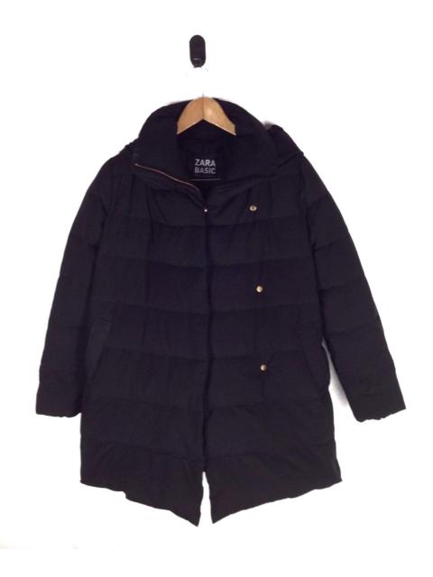Other Designers Zara - Long Puffer Bomber Jacket
