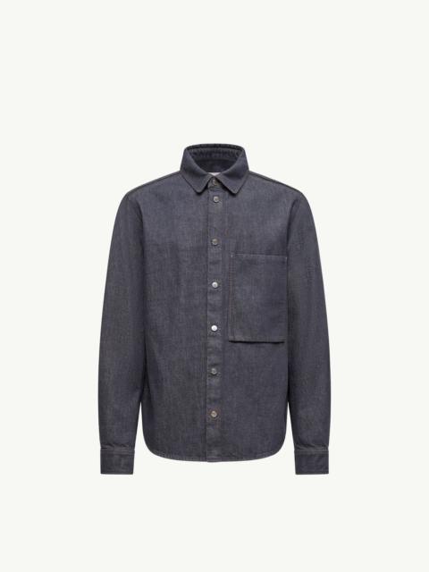 Moncler Denim Long Sleeve Shirt