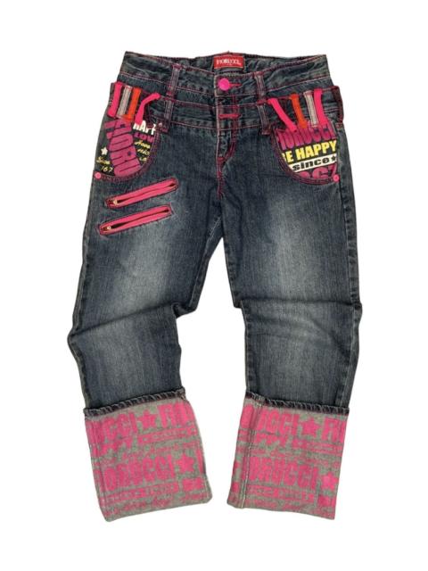 FIORUCCI Rare.. Fiorucci Double Waist ZipperJean Pants