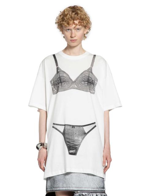 VAQUERA Trompe L'oeil Tall Bra T-shirt