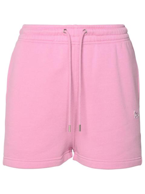 Maison Kitsuné Maison Kitsuné Pink Cotton Shorts