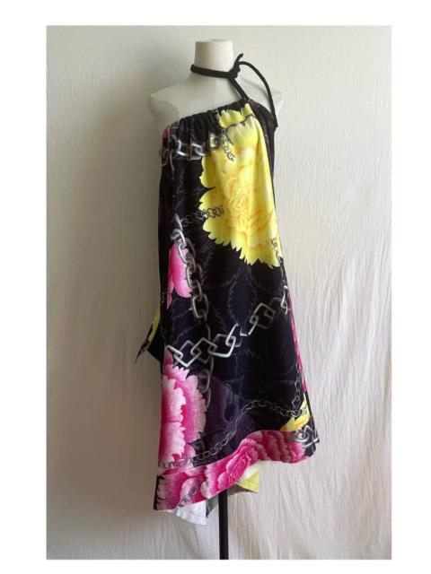 Yohji Yamamoto Yohji Yamamoto 14AW Peony Flower Midi Skirt