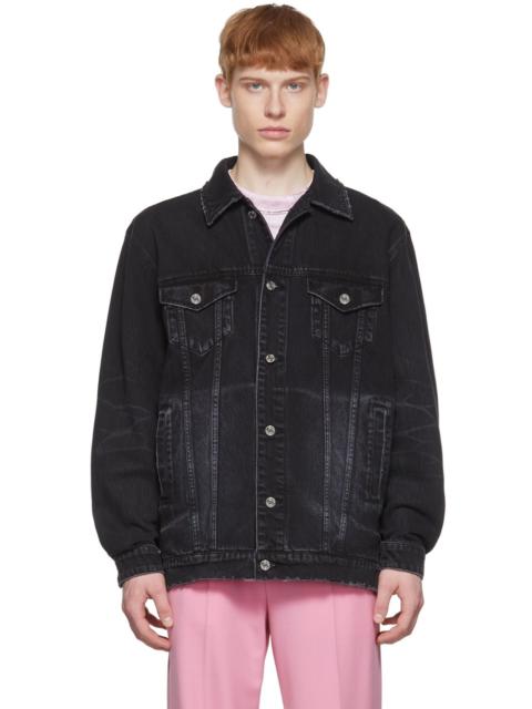 We11done Black Denim Jacket