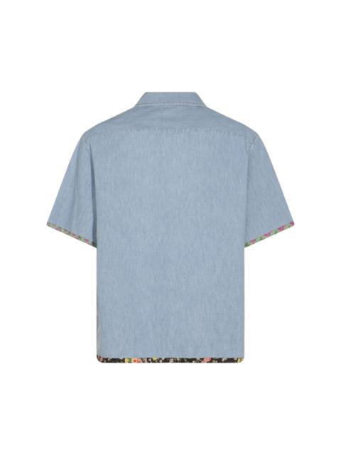 Valentino Light Blue Cotton Shirt