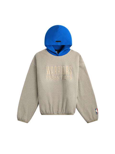ESSENTIALS Fear of God Essentials x NBA Golden State Warriors Hoodie 'Grey Blue'