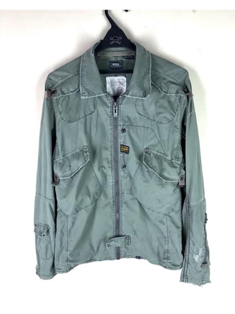 Other Designers Gstar - G Star Raw Cargo Olive Green Military Jacket