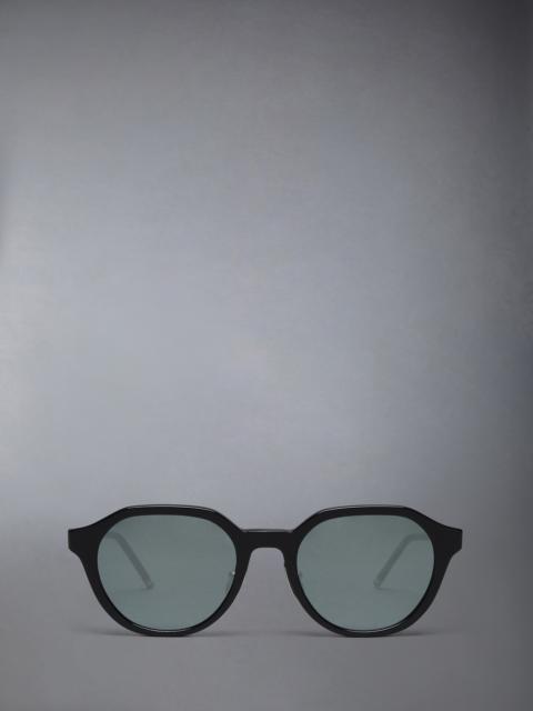 Thom Browne ACETATE OVAL SUNGLASSES