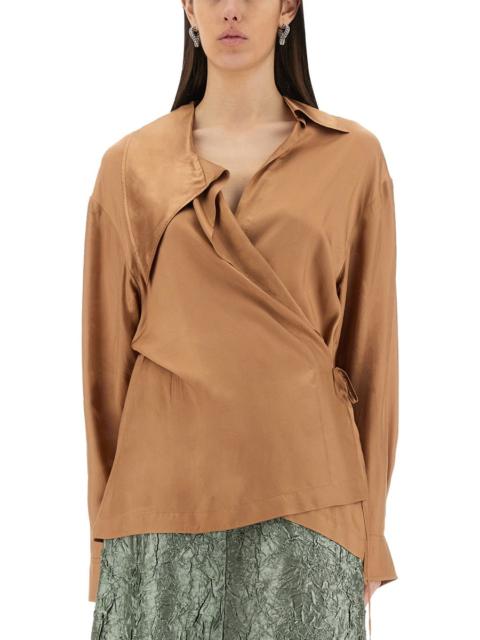 Dries Van Noten Dries Van Noten Women Asymmetrical Shirt