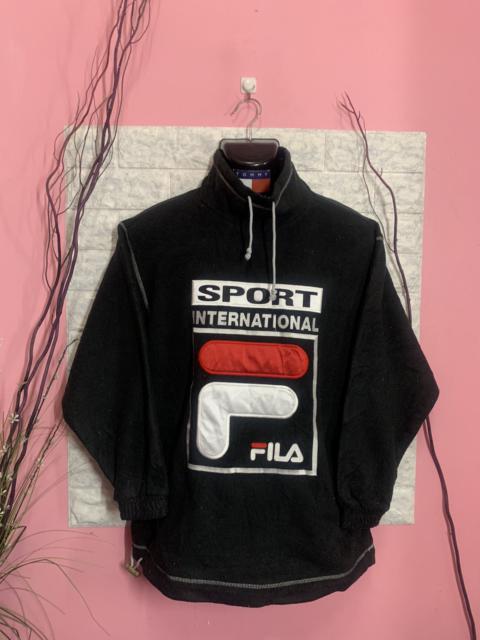 Other Designers Vintage - Vintage Sweater Fleece Fila Big Logo