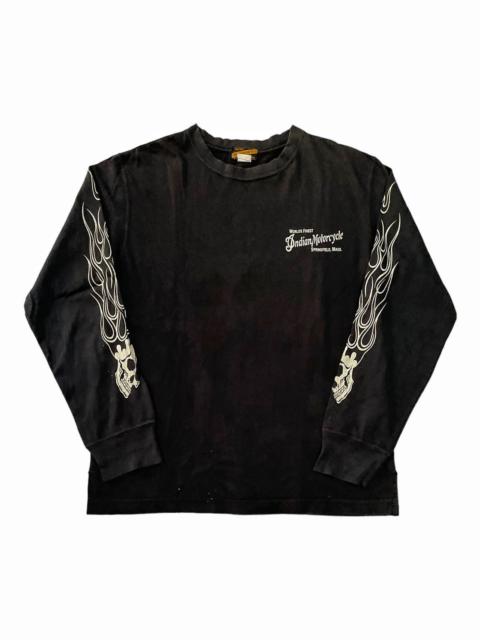 Other Designers Japanese Brand - Indian Motorcycle By Toyo Enterprise Long Sleeve Tshirt